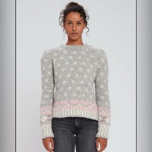 NWT LoveShackFancy Rosie Alpaca Pullover Sweater – Size Medium